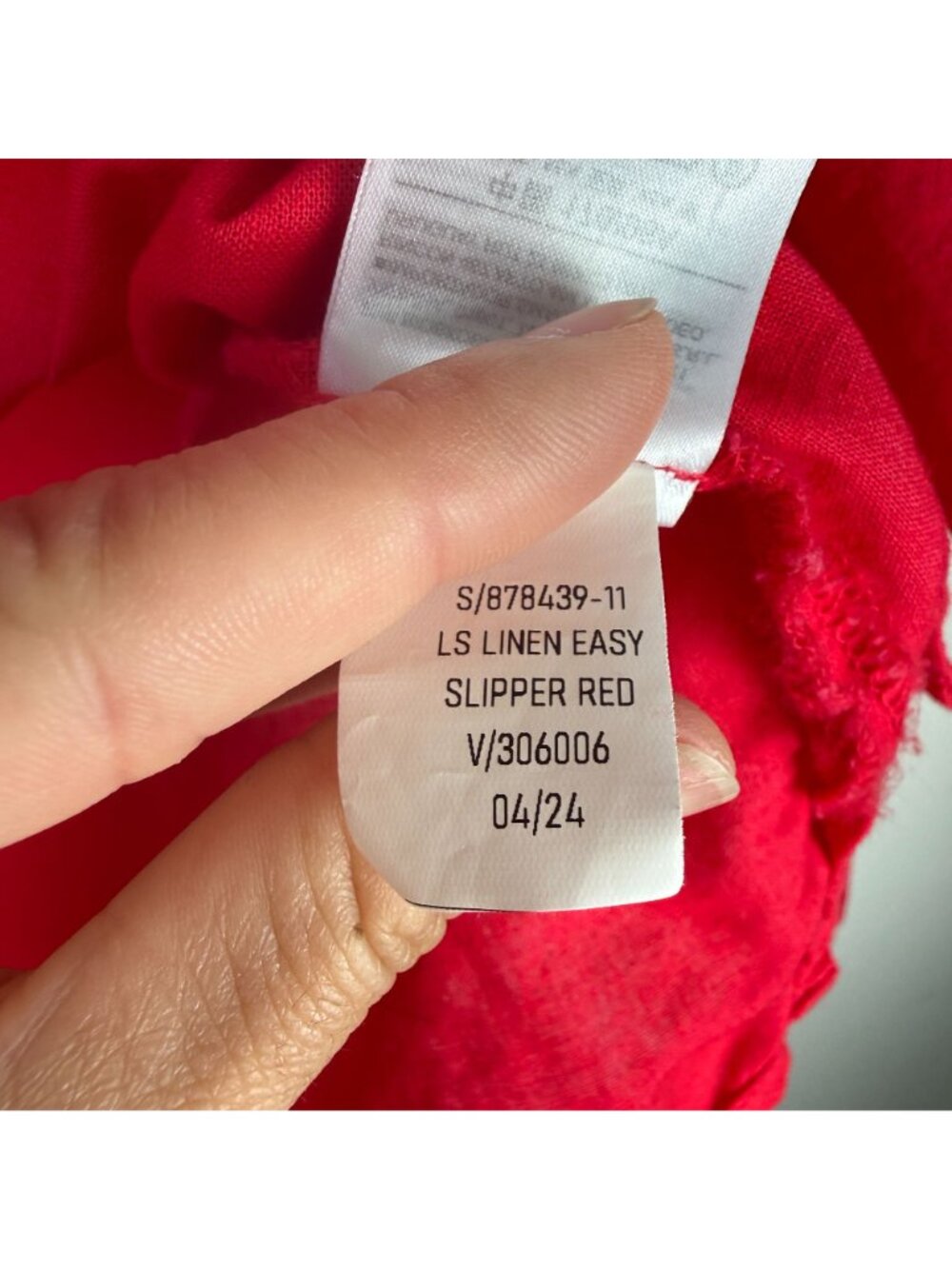 GAP Red Button-Down Shirt - Picture 9 of 11